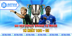 Soi kèo Cercle Brugge vs Molde, 1h ngày 16/8 – C2